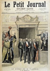 सोरबोन में एम. पाश्चर की जयंती - 14/01/1893 के "" ले पेटिट जर्नल "" में द्वारा हेनरी मेयर
