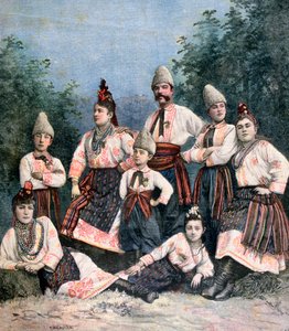 रूसी गायक, 1891 द्वारा हेनरी मेयर