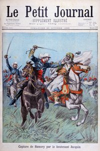 1898 में ग्वेलेमौ के पास लेफ्टिनेंट जैक्विन द्वारा टूरे समोरी पर कब्जा। द्वारा हेनरी मेयर