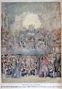 ओपेरा पनेर्ज, थिएट्रे डे ला गौटे, पेरिस, 1895 में द्वारा हेनरी मेयर