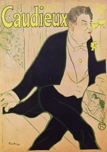 Caudieux (पोस्टर) द्वारा हेनरी डे टूलूस लॉटरेक