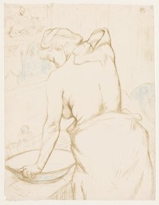 एलीस: शौचालय द्वारा Henri de Toulouse-Lautrec