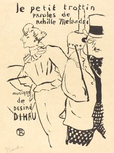 द लिटिल एरंड-गर्ल (ले पेटिट ट्रोटिन) द्वारा हेनरी डे टूलूस लॉटरेक