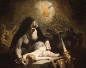 नाइट-हाग विजिटिंग लैपलैंड चुड़ैलों