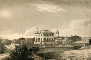 द पार्क, ब्राइटन, 1835।