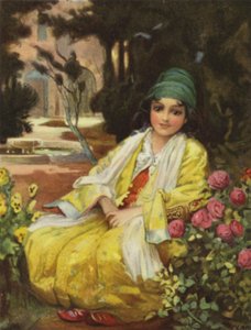एक सीरियाई नौकरानी (रंग लिथो)