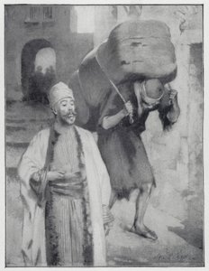 एक पूर्वी कुली (लिथो) द्वारा हेनरी एंड्रयू हार्पर