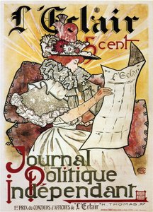 लेक्लेयर: पॉलिटिकल जर्नल इंडिपेंडेंट पोस्टर, 1897