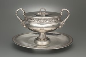 ट्रे के साथ कवर ट्यूरेन, 1798-1809 द्वारा हेनरी अगस्टे