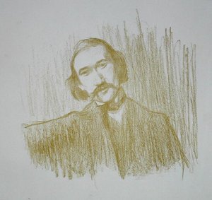 आंद्रे गिडे (1861-1942) 1901 (लिथो)