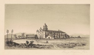 मिशन सैन लुइस रे डी फ्रांसिया, 1883।