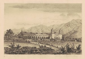 मिशन सांता बारबरा, 1883।