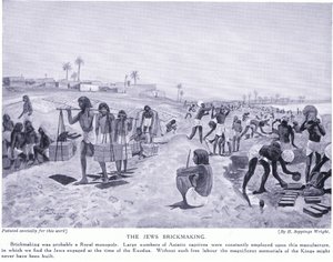 यहूदी ईट भंजन, c.1920 द्वारा हेनरी चार्ल्स सेपिंग्स राइट