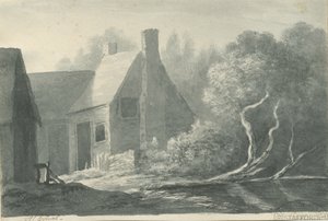 लिचफील्ड - एडियल: सेपिया वॉश ड्रॉइंग, एन डी [1788-1855] (ड्राइंग)