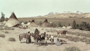 इंडियन एग्जीबिशन, 1892 द्वारा हेनरी फ्रेंकोइस फैनी