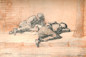 श्री बेरी वाल्स से एक लंबा रास्ता बहती cravats, c1927, 1927 द्वारा हेनरी फ्रैंक्स वारिंग