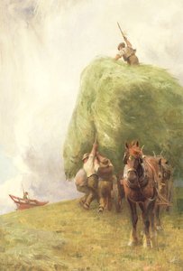 वैगन रोपिंग, 1897 द्वारा हेनरी एच। सैंड्स