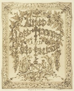 द फ्रंटिसपीस, सी। 1893. द्वारा हेनरी हर्शल हे कैमरन