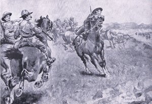 प्रिटोरिया के बाद से फिलिप्स टाउन रोड की कमान के लिए दौड़: ग्रेसिला युद्ध 1901 में हार्म्सवर्थ ब्रोस द्वारा प्रकाशित द्वारा हेनरी इंग्लिस जोडेल शेल्डन विलियम्स