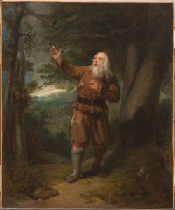 श्री हैकेट, रिप वैन विंकल के चरित्र में, सी। 1832. द्वारा हेनरी इनमान