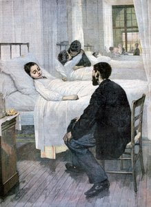 1893 में अस्पताल में विजिटिंग डे