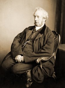 डॉ। ह्यू वेल्च डायमंड का पोर्ट्रेट, 1869 (सीपिया फोटो)