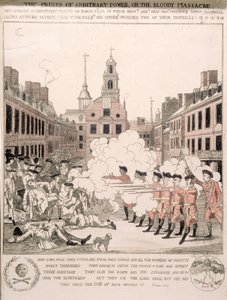 बोस्टन नरसंहार, 5 मार्च 1770 द्वारा हेनरी पेलहम