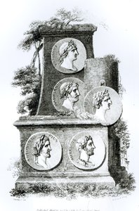 एडवर्ड गिब्बन, खंड 1808 द्वारा रोमन सम्राटों के चित्रण &39;द हिस्ट्री ऑफ डिक्लाइन एंड फॉल ऑफ रोमन एम्पायर&39; से