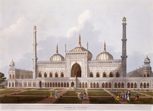 लखनऊ, 1824 में मस्जिद द्वारा हेनरी साल्ट