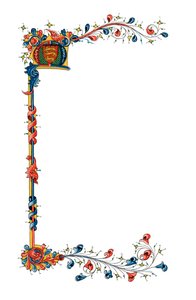 प्रारंभिक पत्र एम, सी 1410, 1843। द्वारा हेनरी शॉ