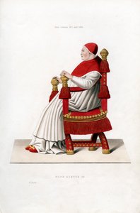 पोप सिक्सटस IV, 1471-1484, 1843। द्वारा हेनरी शॉ
