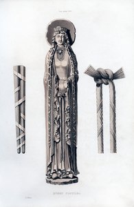 क्वीन क्लोटिल्डा, c1100, 1843। द्वारा हेनरी शॉ