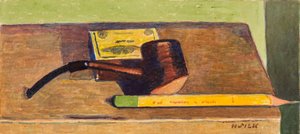 पेंसिल और पाइप, c.1930