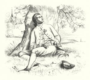 नास्तिक और बलूत का फल (उत्कीर्णन)