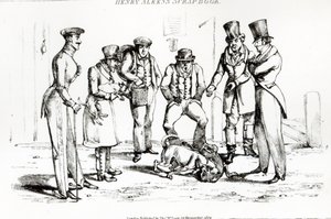 डॉग फाइट, 1824 द्वारा हेनरी थॉमस अल्केन
