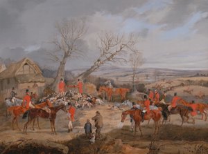 शिकार का दृश्य: द किल, सीए। 1840. द्वारा हेनरी थॉमस अल्केन