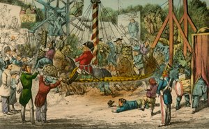 मिस्टर जोर्रॉक्स, सेंट क्लाउड, 1838 में फ़िएट में एक राइड लेता है द्वारा हेनरी थॉमस अल्केन