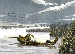 स्लेजिंग: वर्किंग अप टू अ वेक, एक्वाटाइन्ड बाय आई क्लार्क, पब। थॉमस मैकलीन द्वारा द्वारा हेनरी थॉमस अल्केन