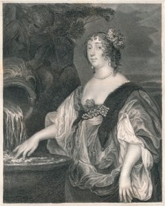 लुसी पर्सी, कार्लिसल की काउंटेस, c1635-1637, 19 वीं शताब्दी के मध्य की शुरुआत में। द्वारा हेनरी थॉमस रयाली