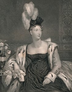 वेल्स की राजकुमारी शार्लोट, c1817, 19 वीं सदी के मध्य की शुरुआत में।