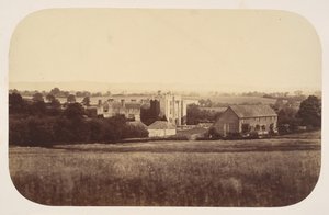 हेवर कैसल, केंट, 1857। द्वारा हेनरी थॉमस वुड
