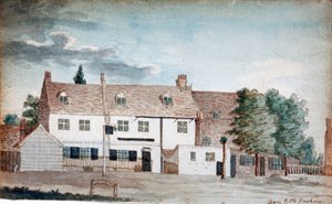 द थ्री कोल्ट्स इन, हैकनी, लंदन, c1795 द्वारा हेनरी वॉन