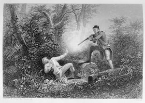 वायमिंग, 1778 में &39;द हिस्ट्री ऑफ़ द यूनाइटेड स्टेट्स&39;, फ्रेट्रिक फ्रेट्रिकाइड। मैं, चार्ल्स मैके द्वारा, जेम्स चार्ल्स आर्मेटेज द्वारा उत्कीर्ण (c.1820-97) द्वारा हेनरी वारेन