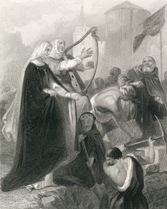 थॉमस राइट द्वारा &39;द हिस्ट्री ऑफ आयरलैंड&39; से 1798 में न्यू रॉस, काउंटी वेक्सफ़ोर्ड, आयरलैंड की दीवार को प्रकाशित किया। द्वारा हेनरी वारेन