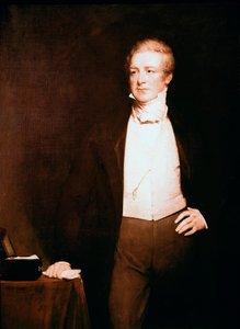 सर रॉबर्ट पील (1788-1850) का पोर्ट्रेट, हेनरी विलियम पिकर्सगिल (1782-1875) द्वारा राजनेता की पेंटिंग 19वीं सदी 240.7 x 147 सेमी, लंदन, नेशनल पोर्ट्रेट गैलरी द्वारा हेनरी विलियम पिकर्सगिल
