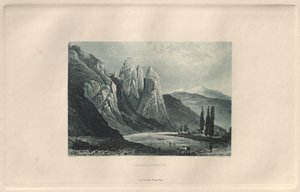 सुरम्य और रोमांटिक राइनलैंड: रिन्ग्राफेंस्टीन, 1928।