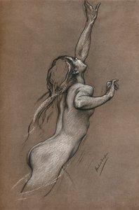 फ्लाइंग फिश स्टडी, c1910