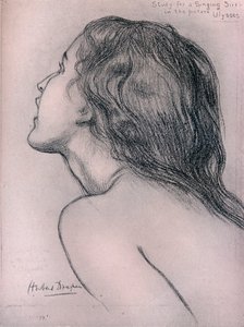 गायन सायरन के लिए अध्ययन, c1909 द्वारा हर्बर्ट जेम्स ड्रेपर