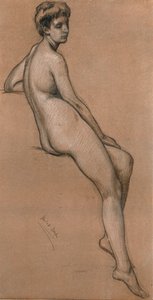 हर्बर्ट ड्रेपर द्वारा लाइन का अध्ययन, c1903 द्वारा हर्बर्ट जेम्स ड्रेपर