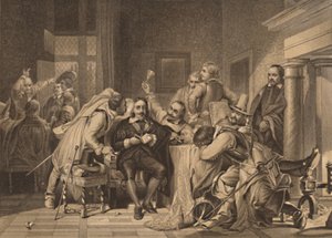 1886 में गार्ड-रूम में चार्ल्स आई